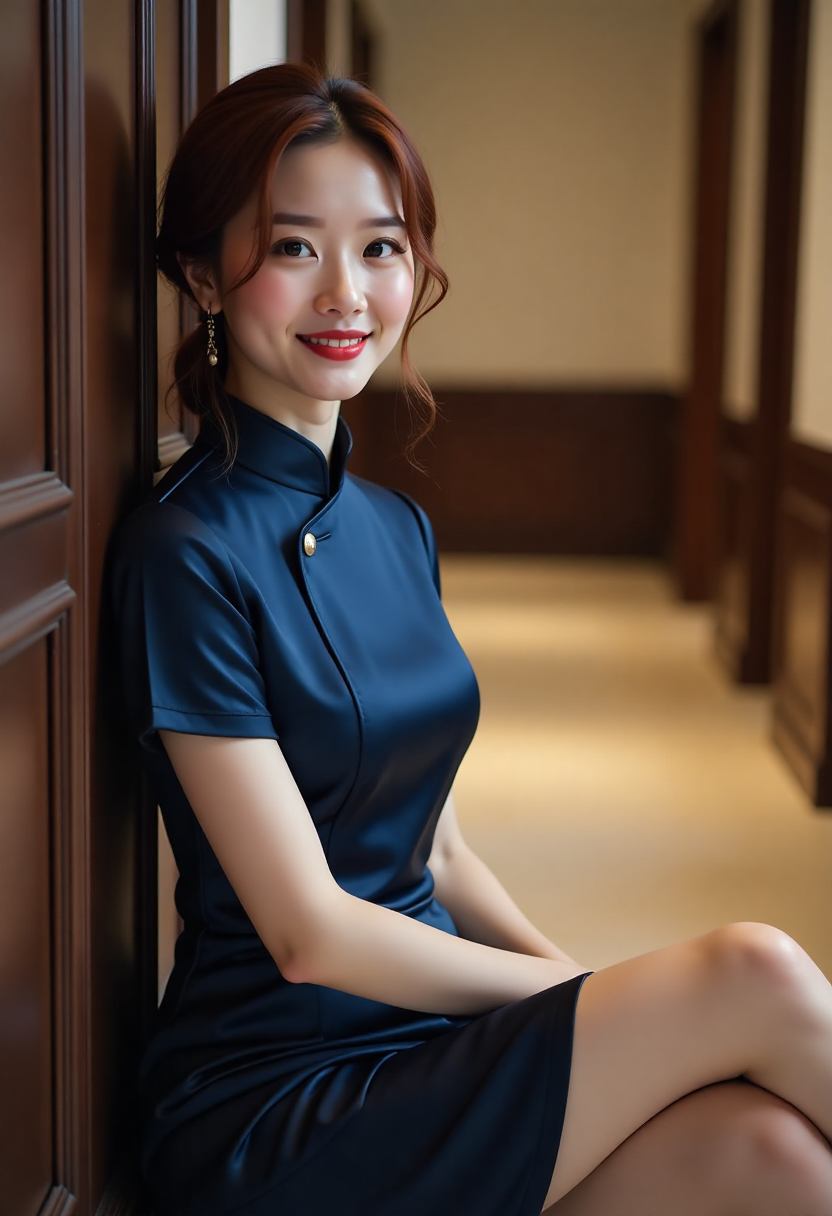 窑洞民居里的剪花娘子